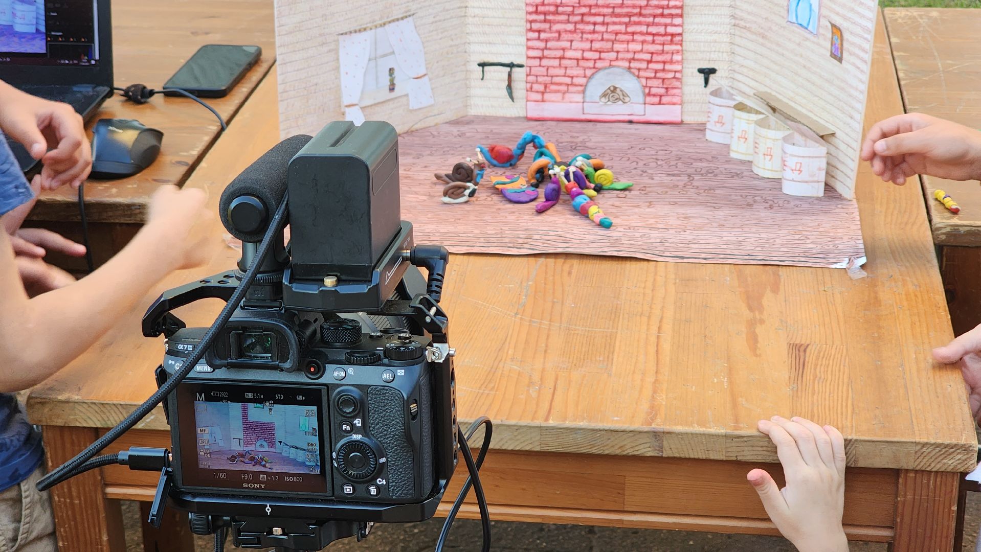 Ступино, островок, клякса, летняя школа анимации