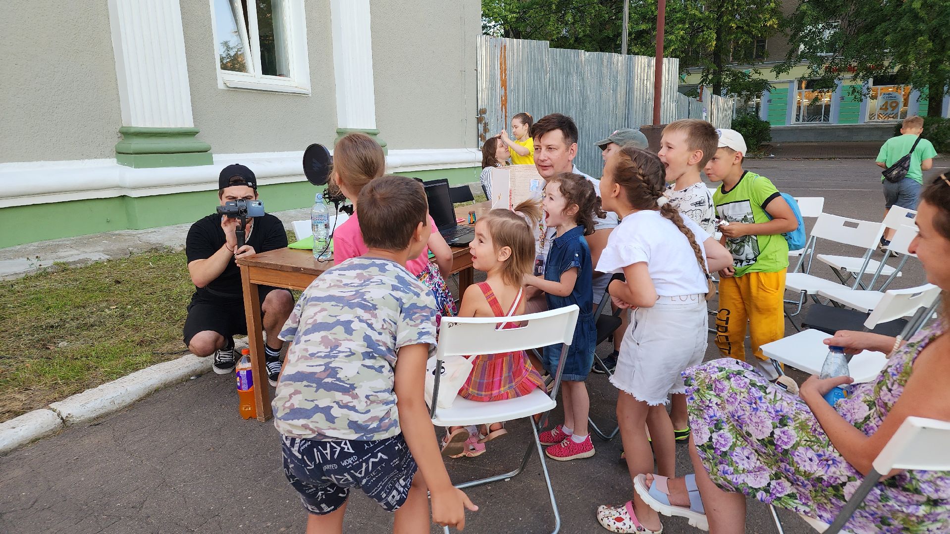 Ступино, островок, клякса, летняя школа анимации