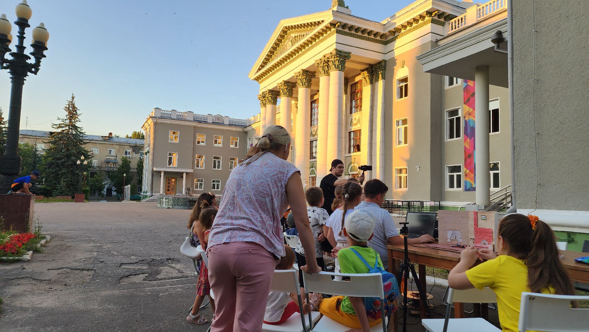 Ступино, островок, клякса, летняя школа анимации