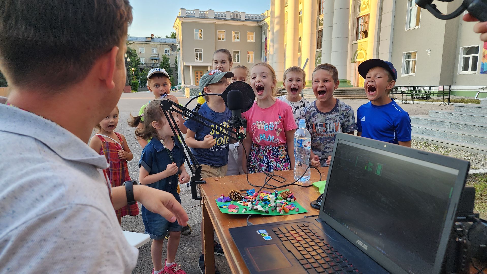 Ступино, островок, клякса, летняя школа анимации