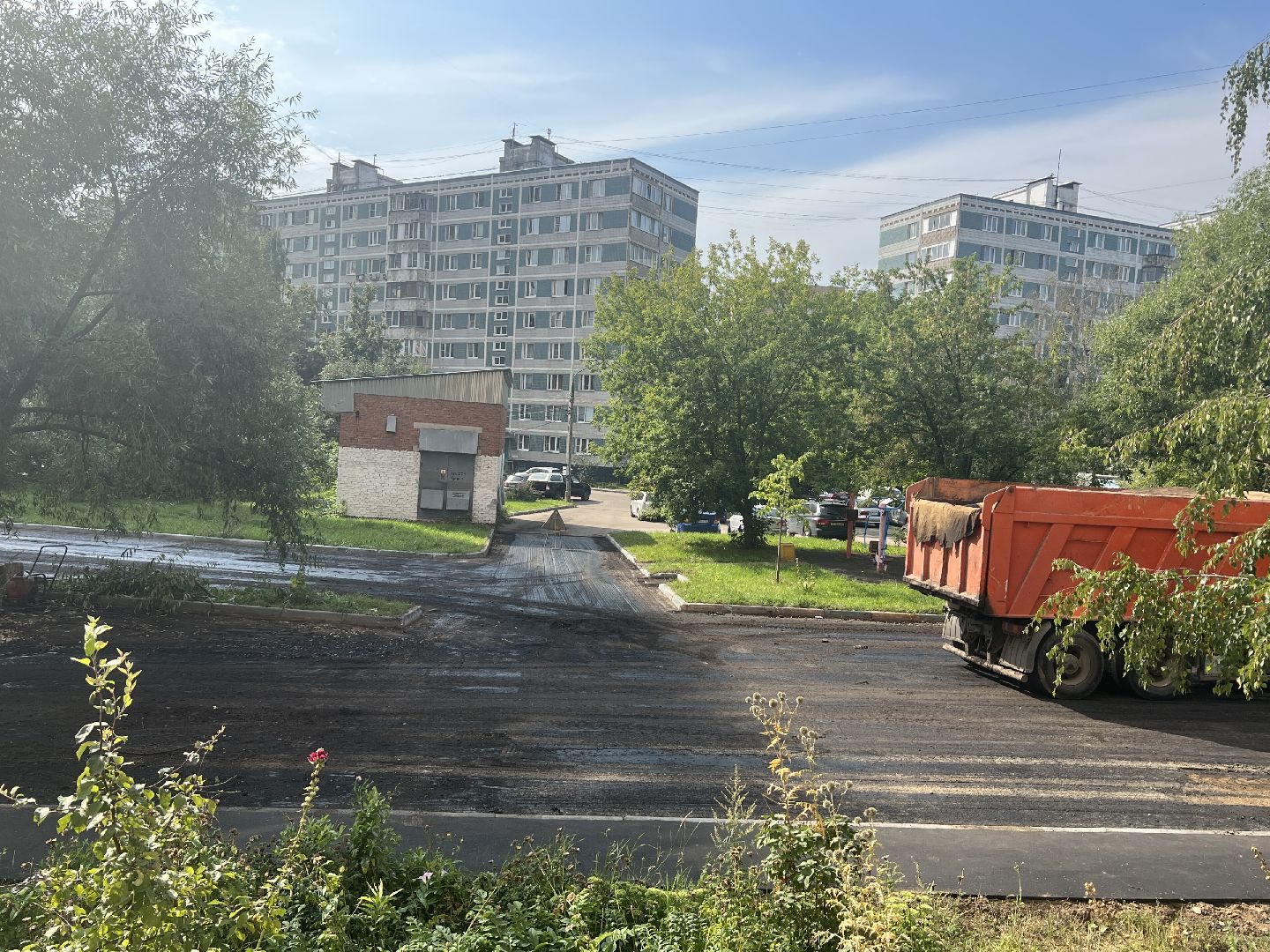 Химки, благоустройство, ремонт дороги, благоустройство дворов