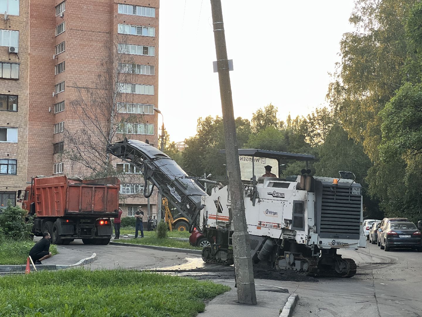Химки, благоустройство, ремонт дороги, благоустройство дворов