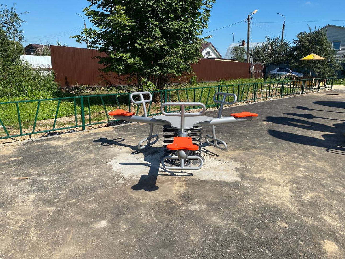 Чехов, благоустройство, детская игровая площадка, деревня