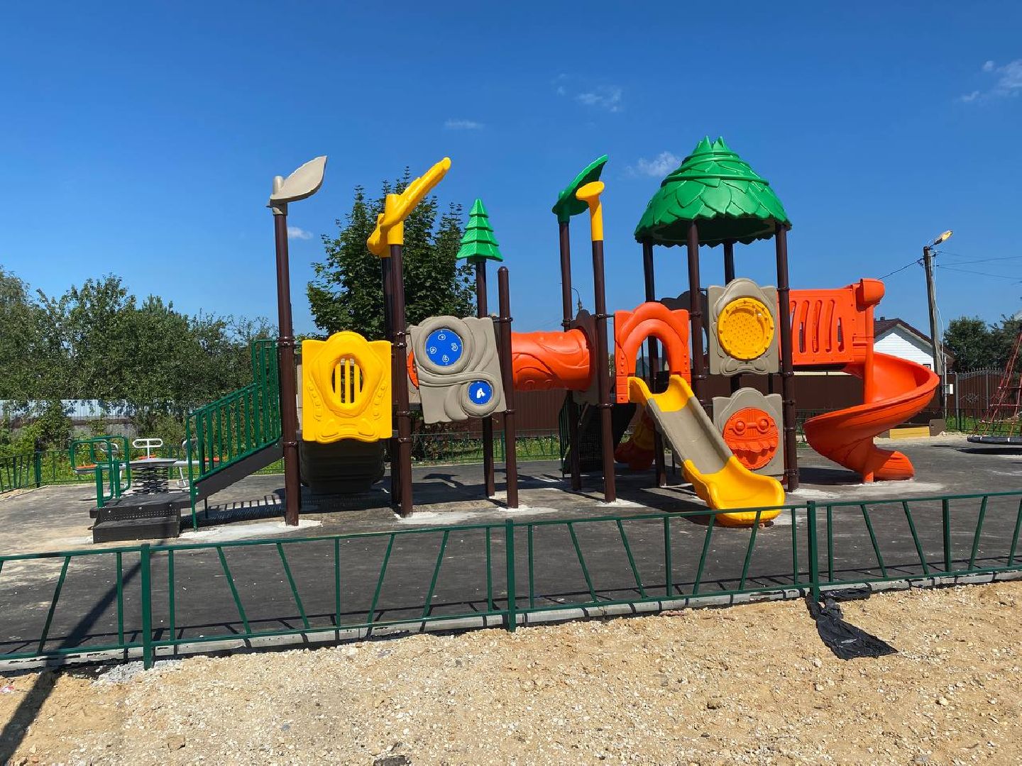 Чехов, благоустройство, детская игровая площадка, деревня