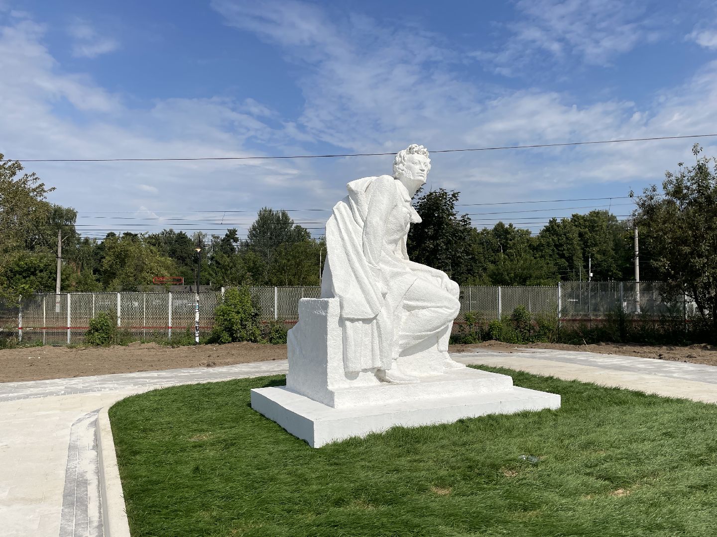 Благоустройство, памятник, Люберцы, сквер