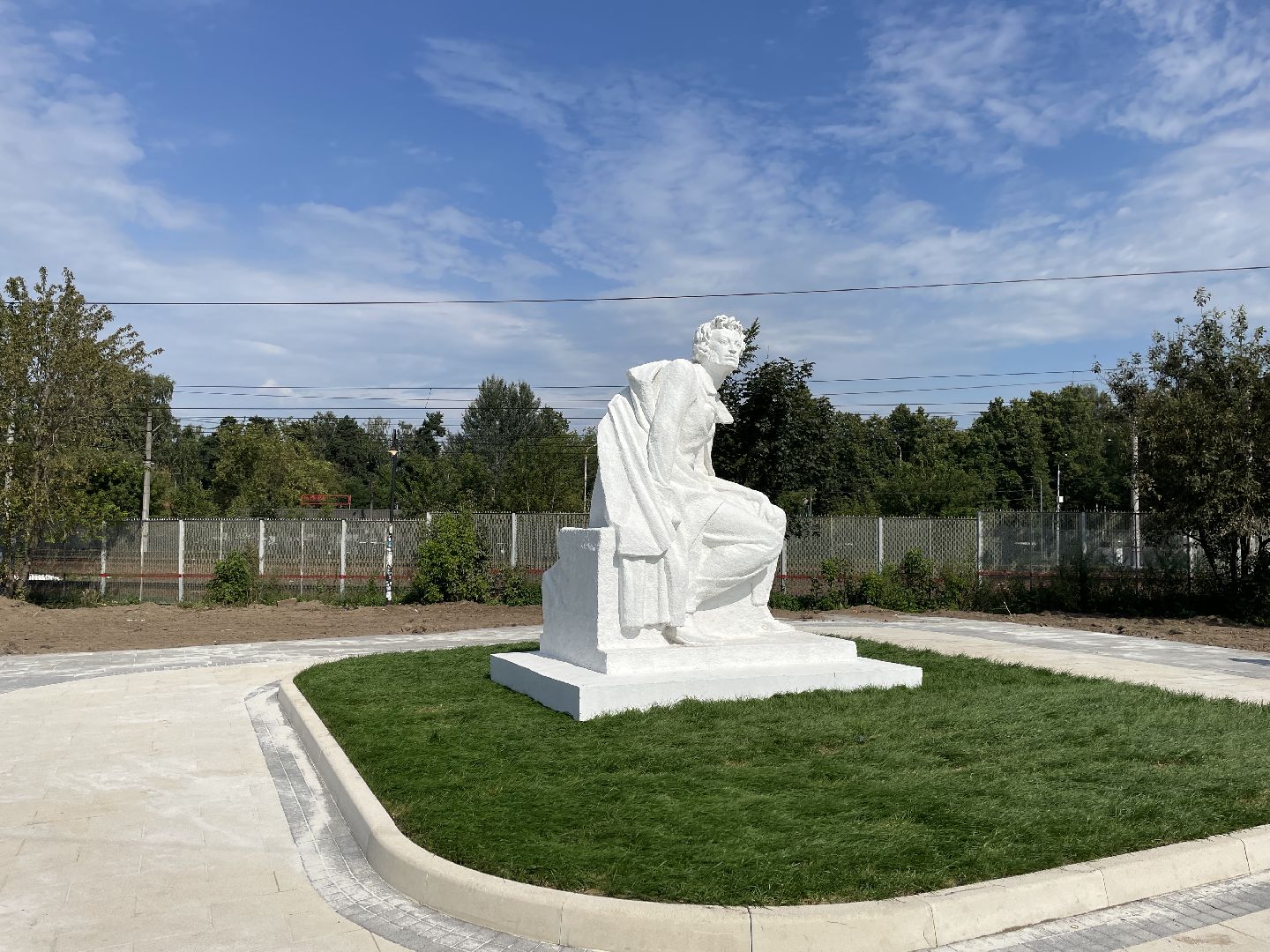 Благоустройство, памятник, Люберцы, сквер