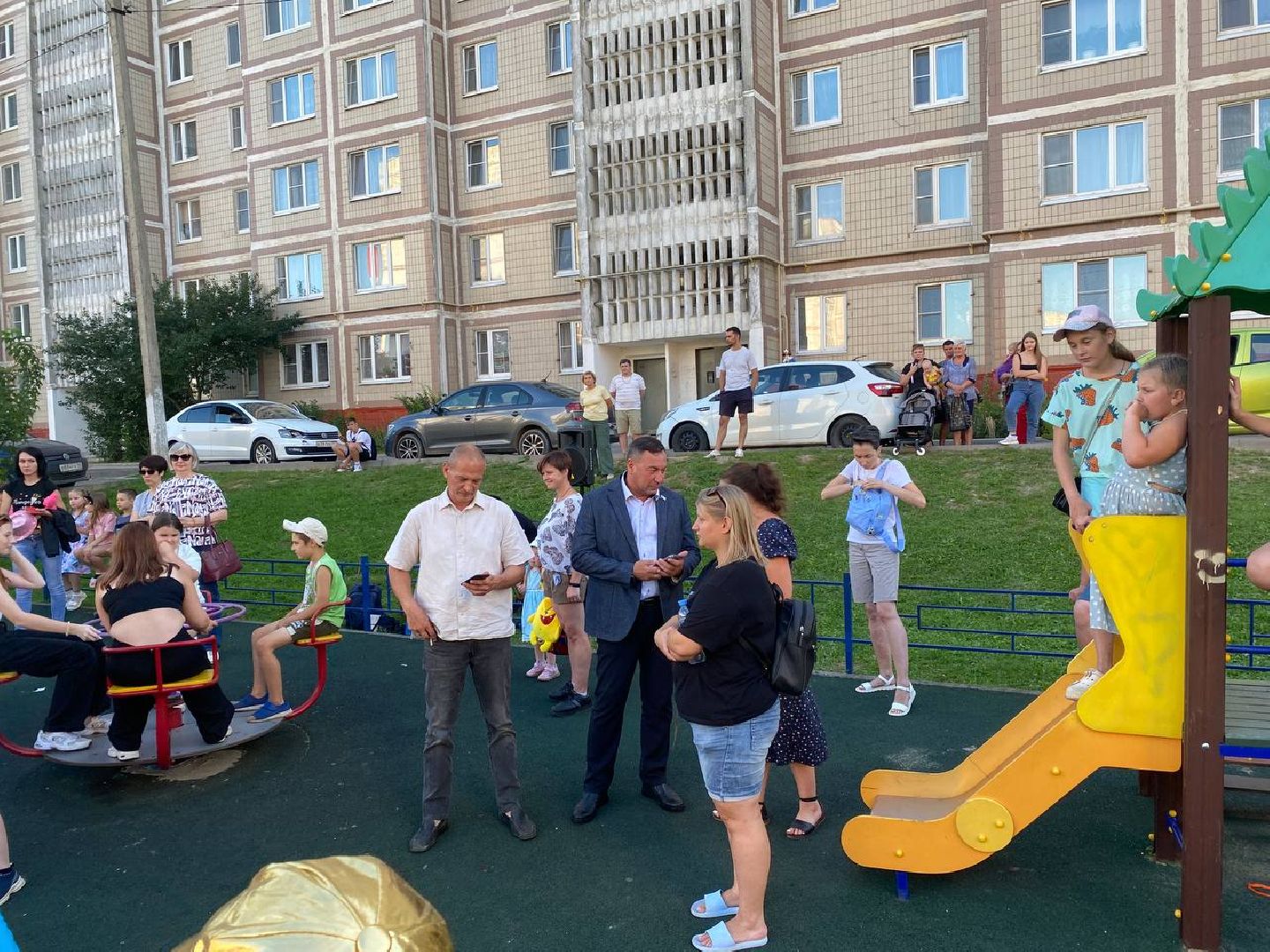 Чехов, праздник, двор, жители, депутат, ЖКХ, администрация