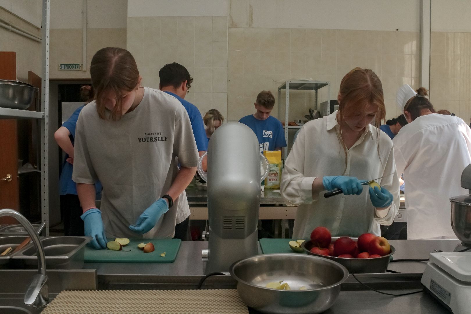 волонтёры, мастер-класс