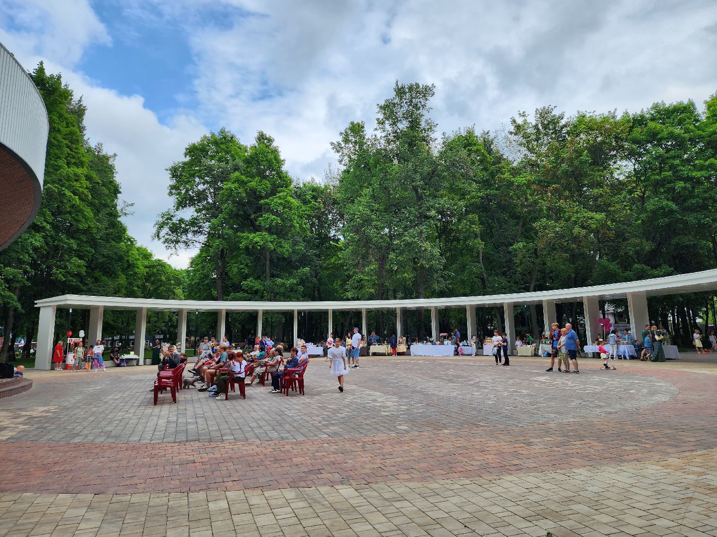 Подольск, танцы, парк