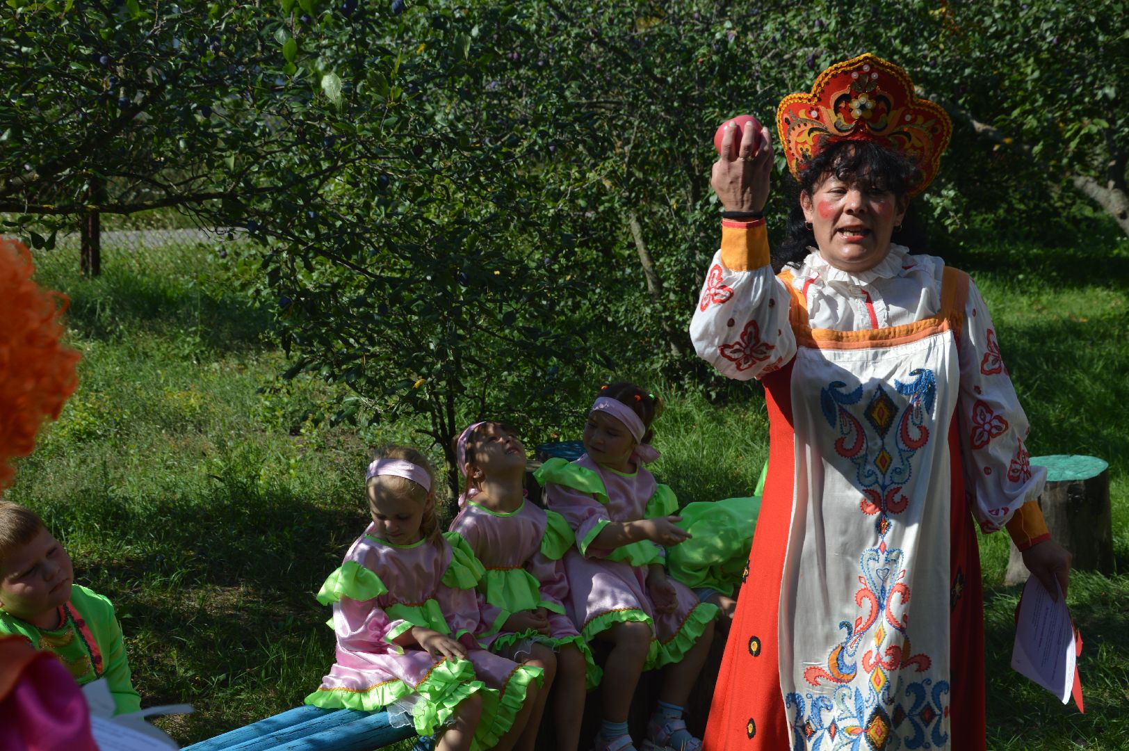 Шатура, Левошево, Петровское, детский сад № 3, Яблочный спас