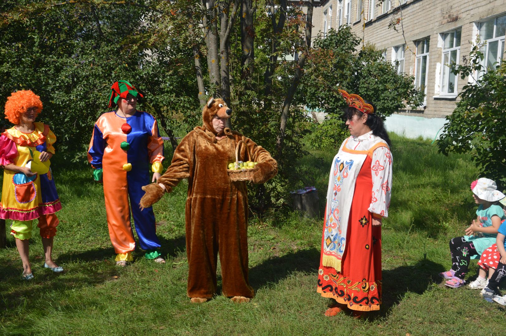 Шатура, Левошево, Петровское, детский сад № 3, Яблочный спас