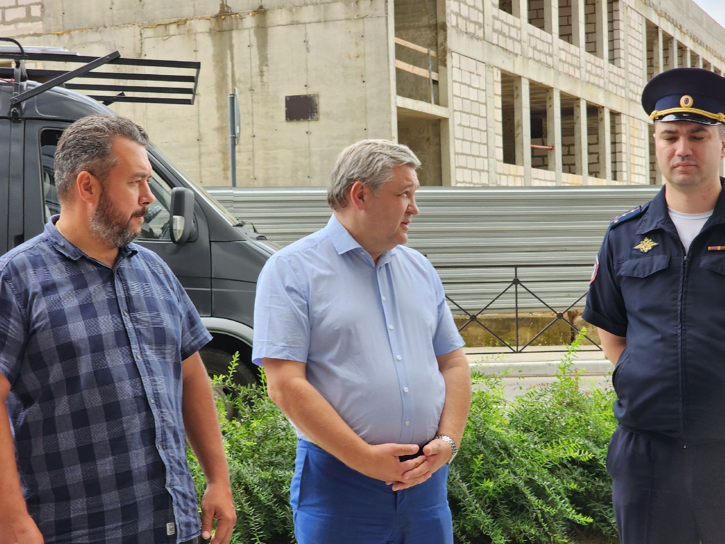 Опорный пункт полиции, Мытищи, строительство