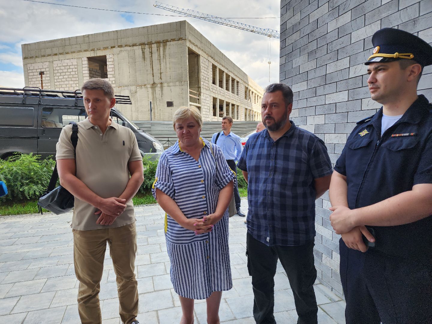 Опорный пункт полиции, Мытищи, строительство