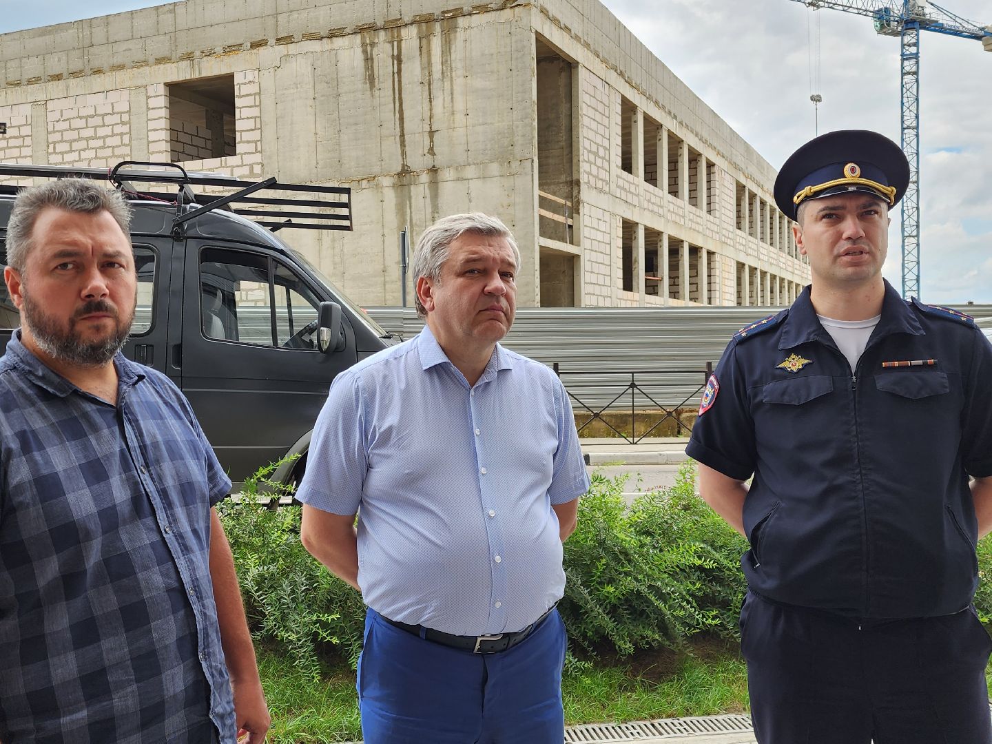 Опорный пункт полиции, Мытищи, строительство