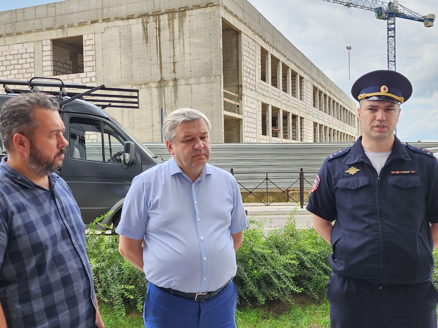 Опорный пункт полиции, Мытищи, строительство