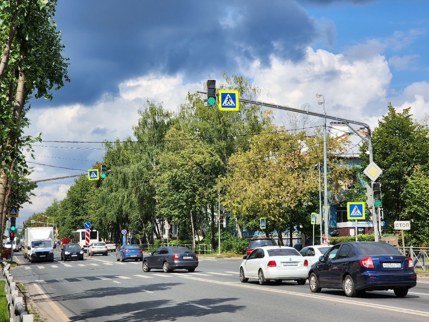 Светофоры, Мытищи, оптимизация, Модернизация, проспект Мира