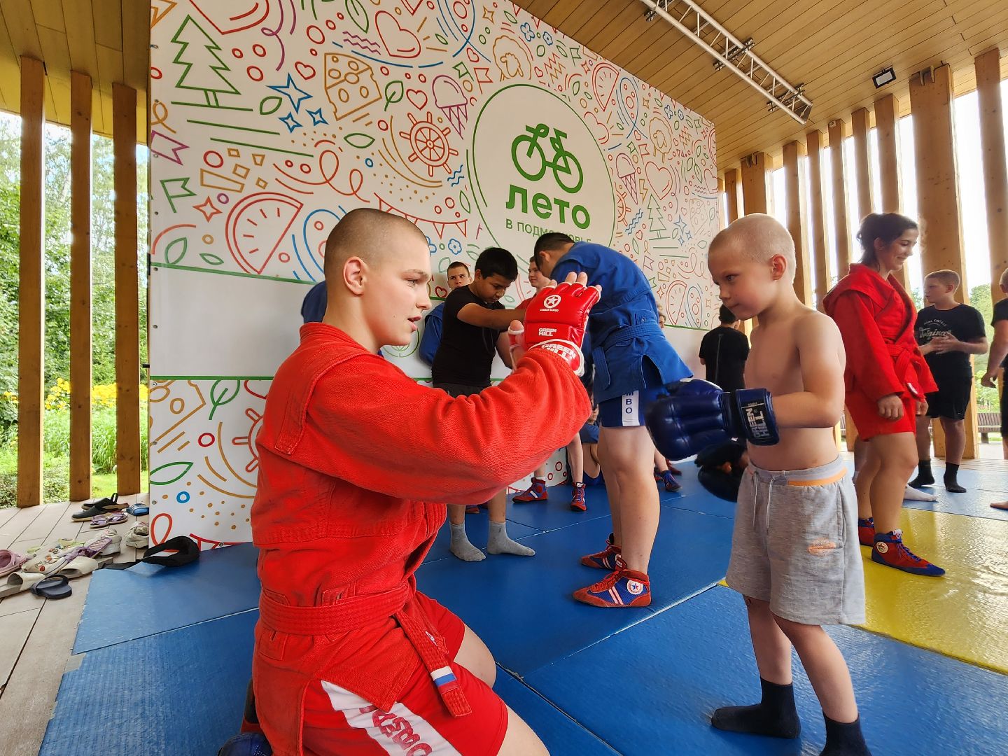 Самбо в парках, Мытищи, Эльмира Кахраманова