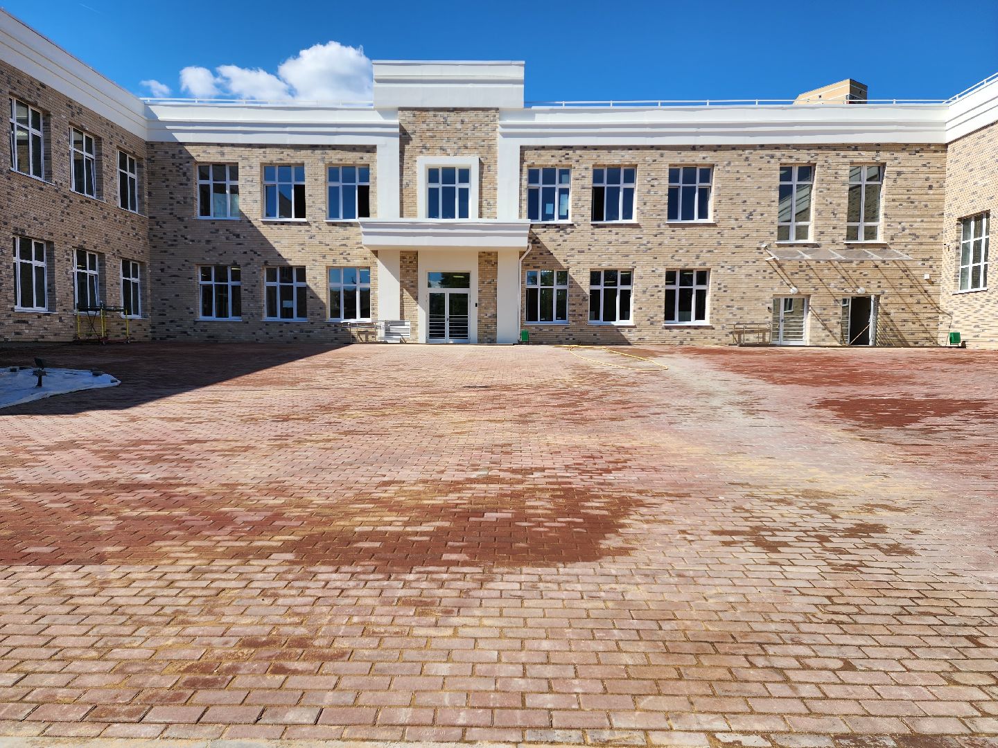 Раменское, строительство, пристройка к школе №6, готовность к открытию 1 сентября