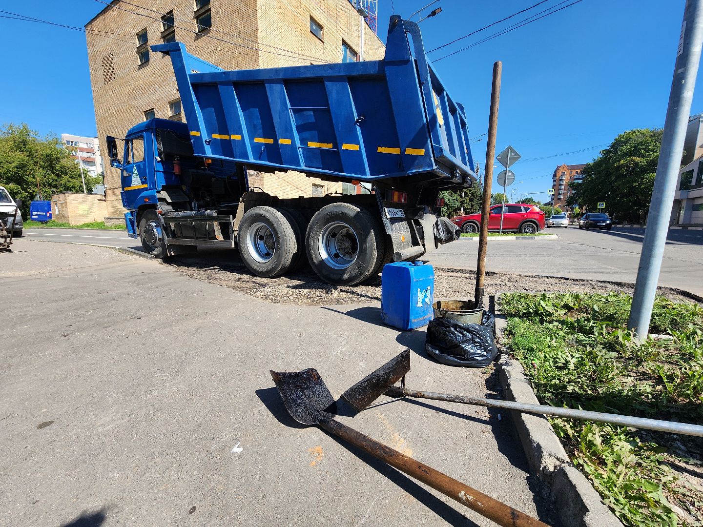 Домодедово, ямочный ремонт, качественные дороги, дороги Подмосковья, битум