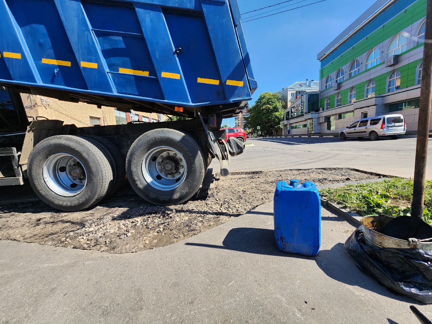 Домодедово, ямочный ремонт, качественные дороги, дороги Подмосковья, битум