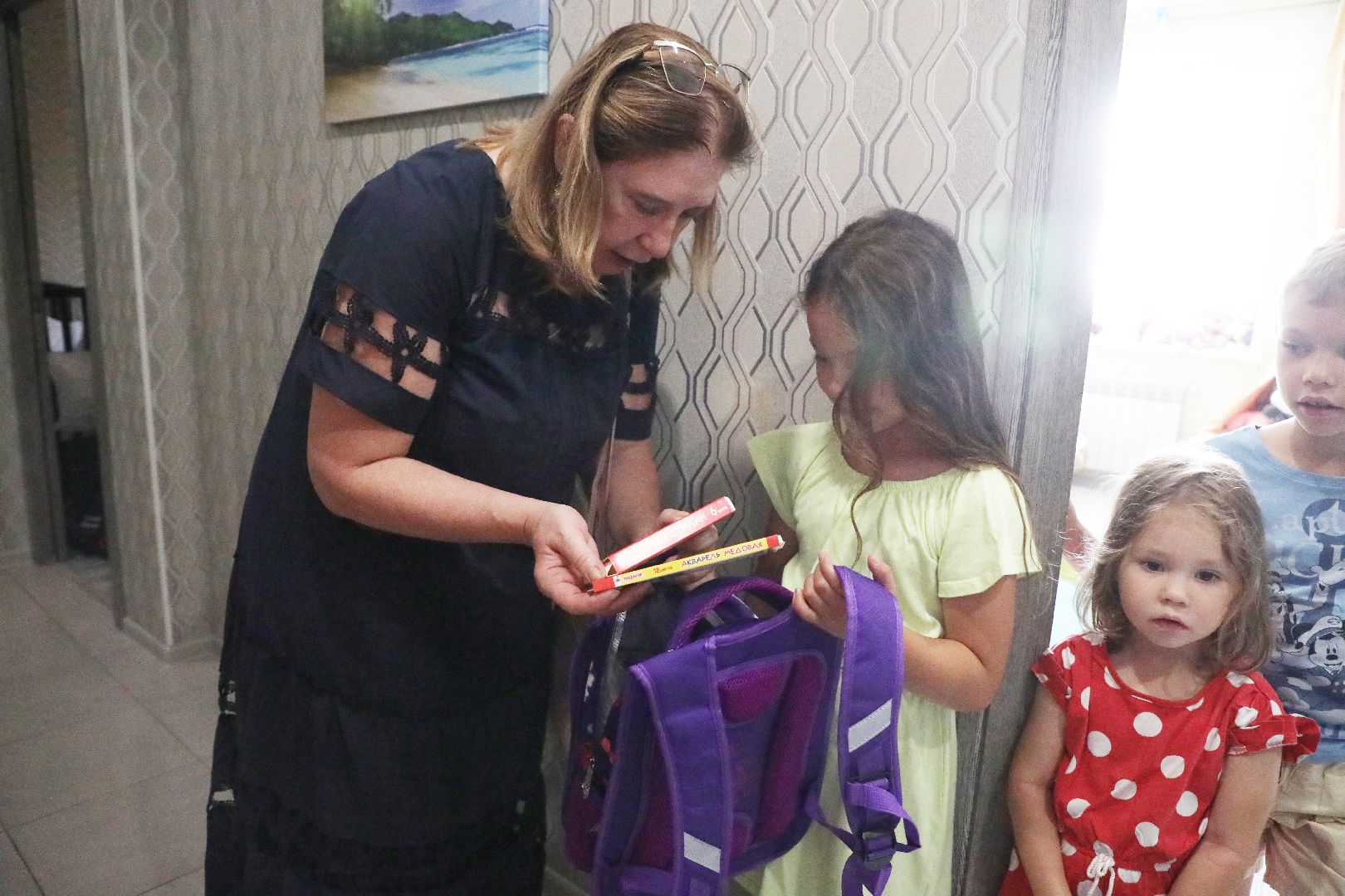 лыткарино, общество, 1 сентября, школа, рюкзак, губернатор,