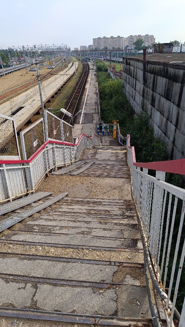 Лобня, мост, ремонт