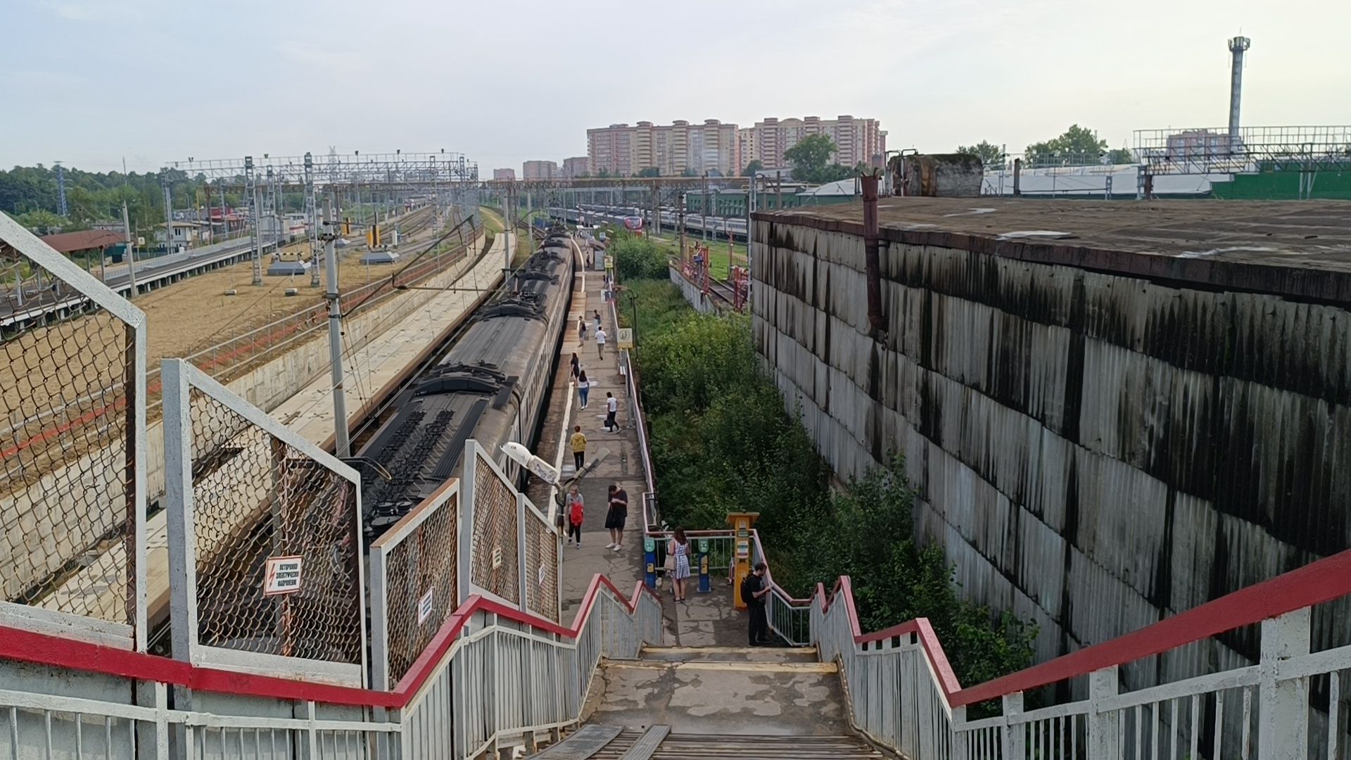 Лобня, мост, ремонт