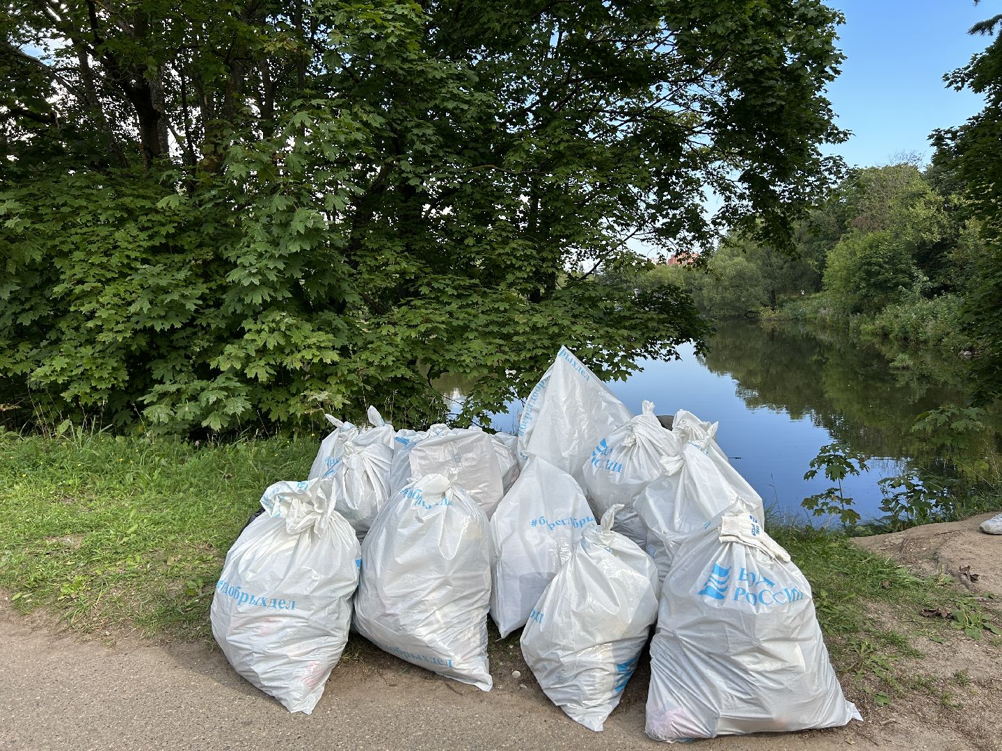 акция, вода России, Фрязино, пруд