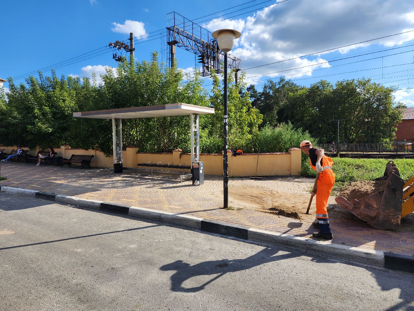 Раменское, транспорт, запуск МЦД-3, новый остановочный павильон в Кратово