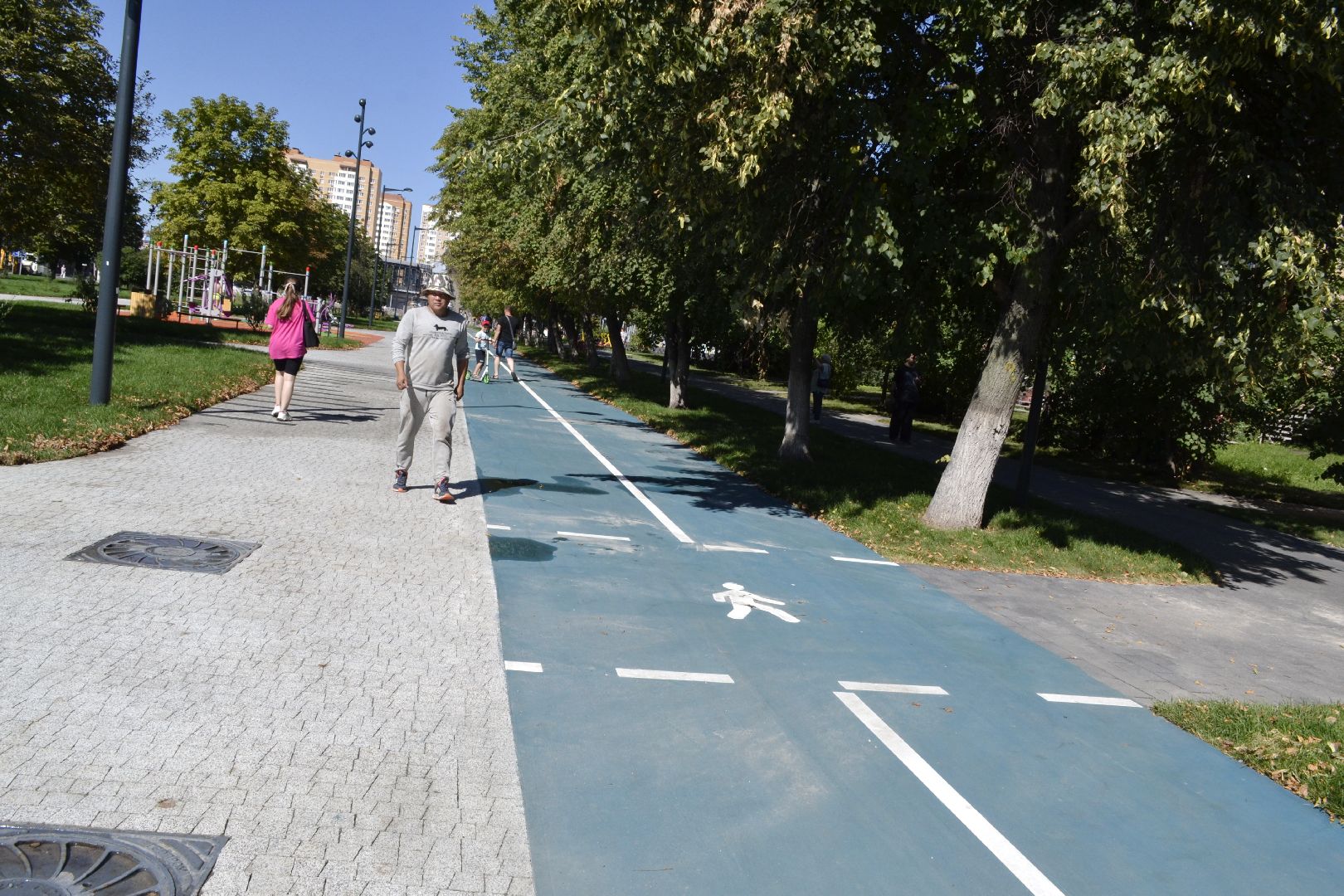 Балашиха, Подмосковье, благоустройство, парки, скверы, Бульвар цветов,МЦД-4