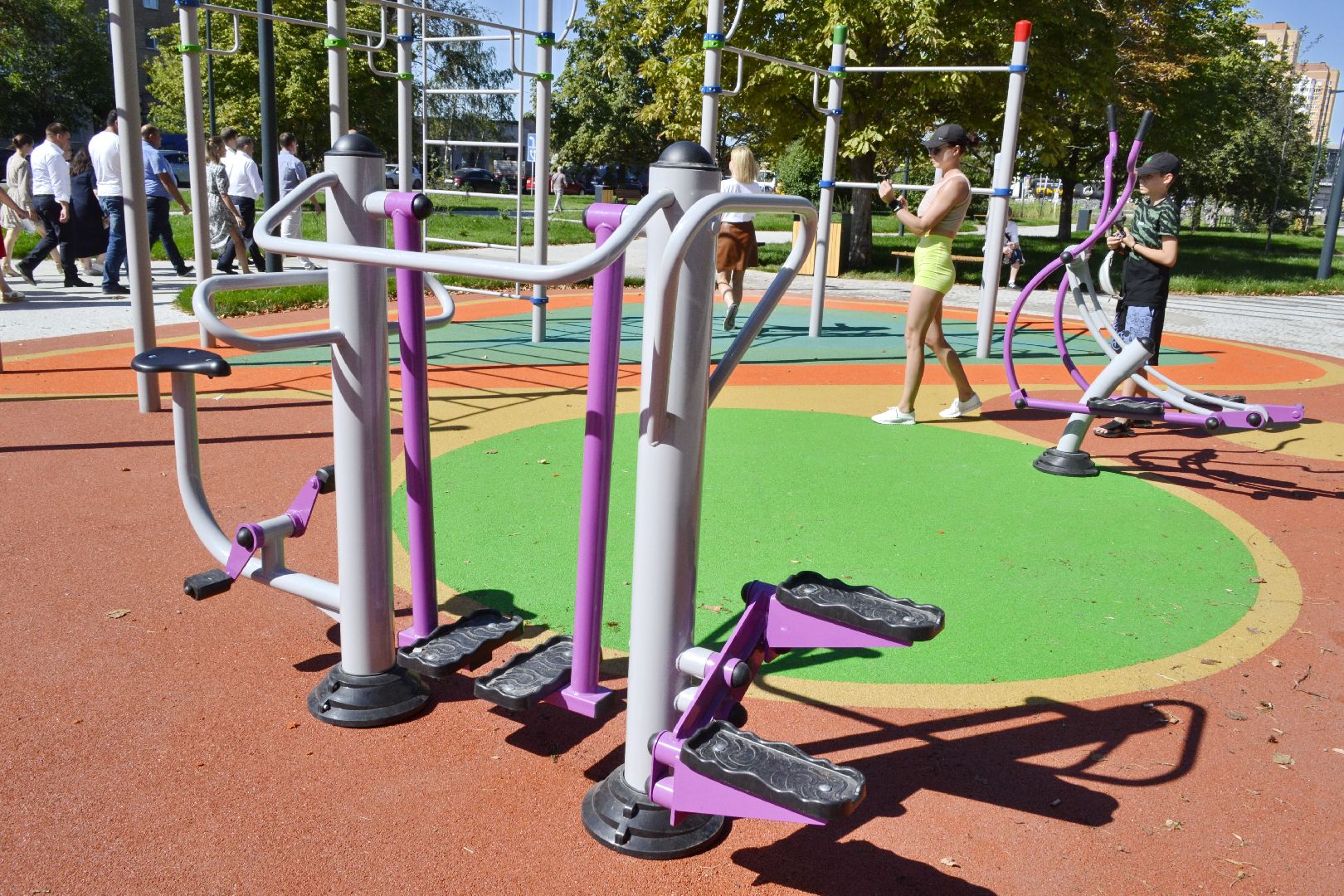 Балашиха, Подмосковье, благоустройство, парки, скверы, Бульвар цветов,МЦД-4