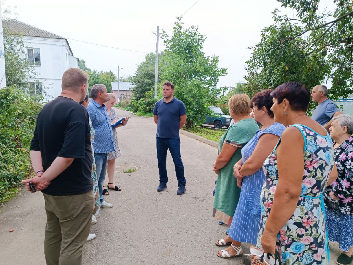 Можайск, Можайский городской округ, Подмосковье, проблема, решение, ЖКХ, канализация, глава, встреча, жители, открытая власть