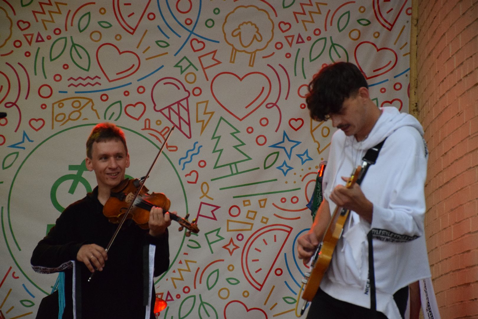 Павловский Посад, городской округ Павловский Посад, люди, парк, концерт, группа, выступление