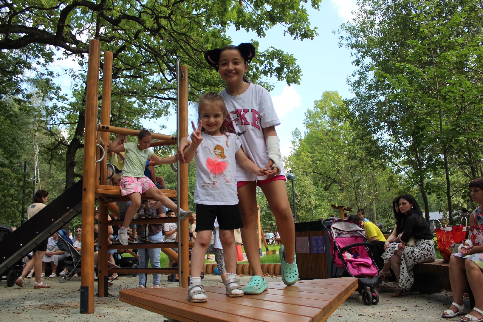 благоустройство, лесопарк, открытие лесопарка, Фрязино