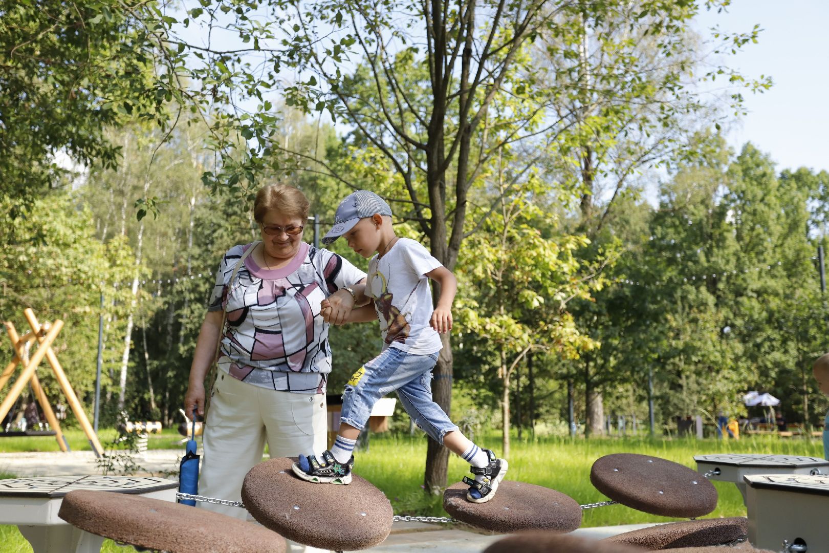 благоустройство, лесопарк, открытие лесопарка, Фрязино