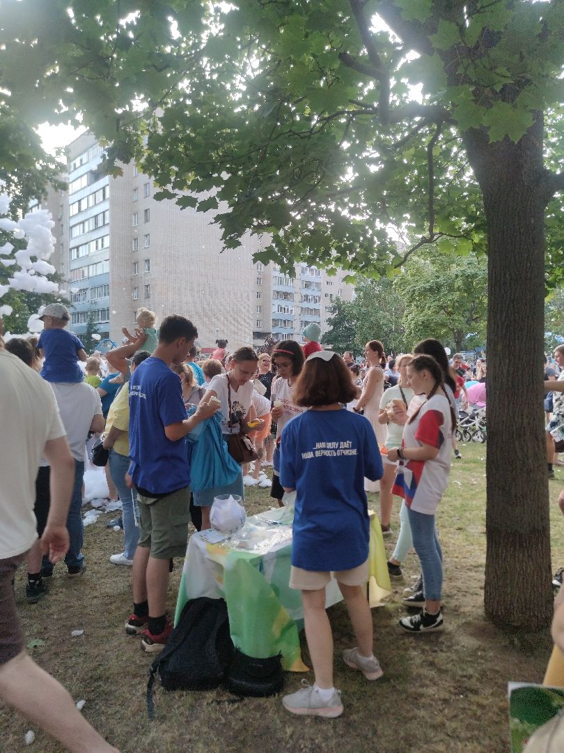 Волонтеры, Дубна, дети, каникулы, праздник