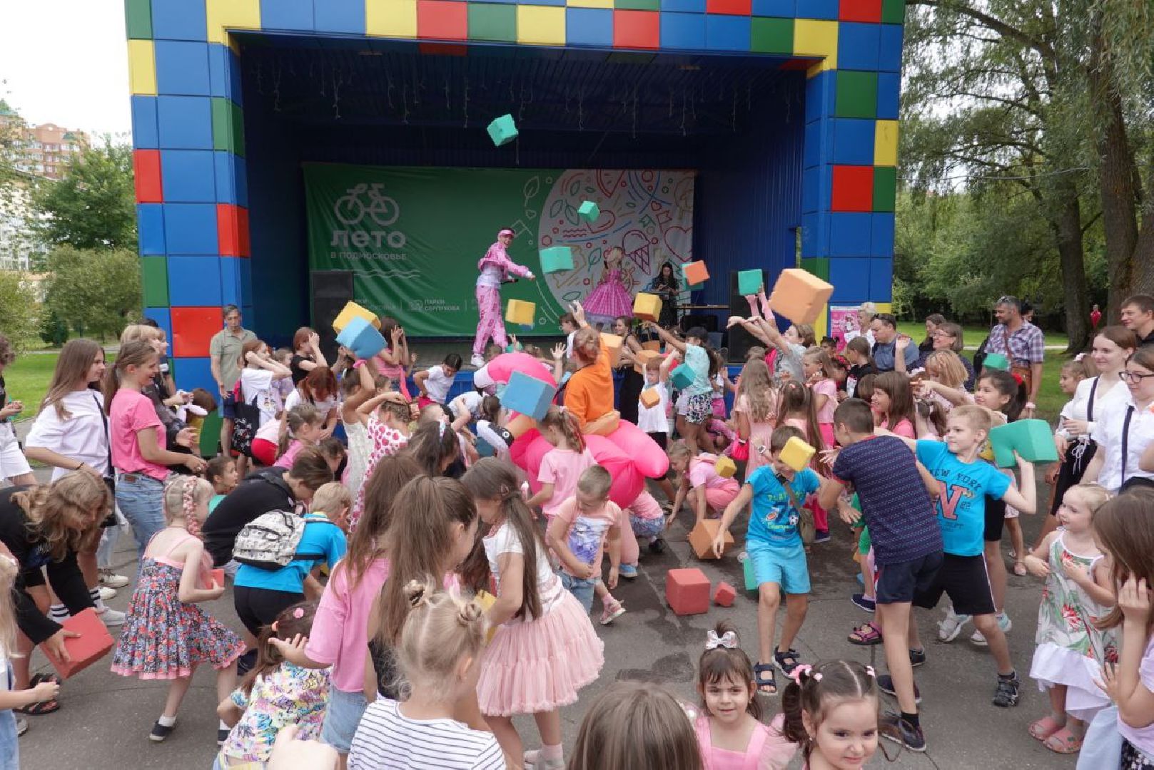 Серпухов, Подмосковье, парк, Барби пати, дети