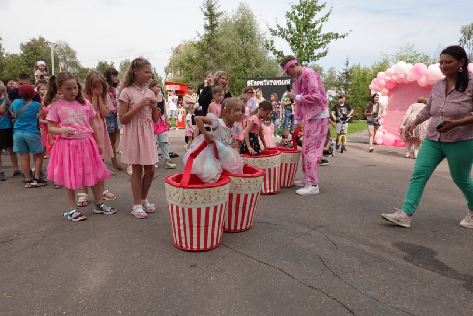 Серпухов, Подмосковье, парк, Барби пати, дети