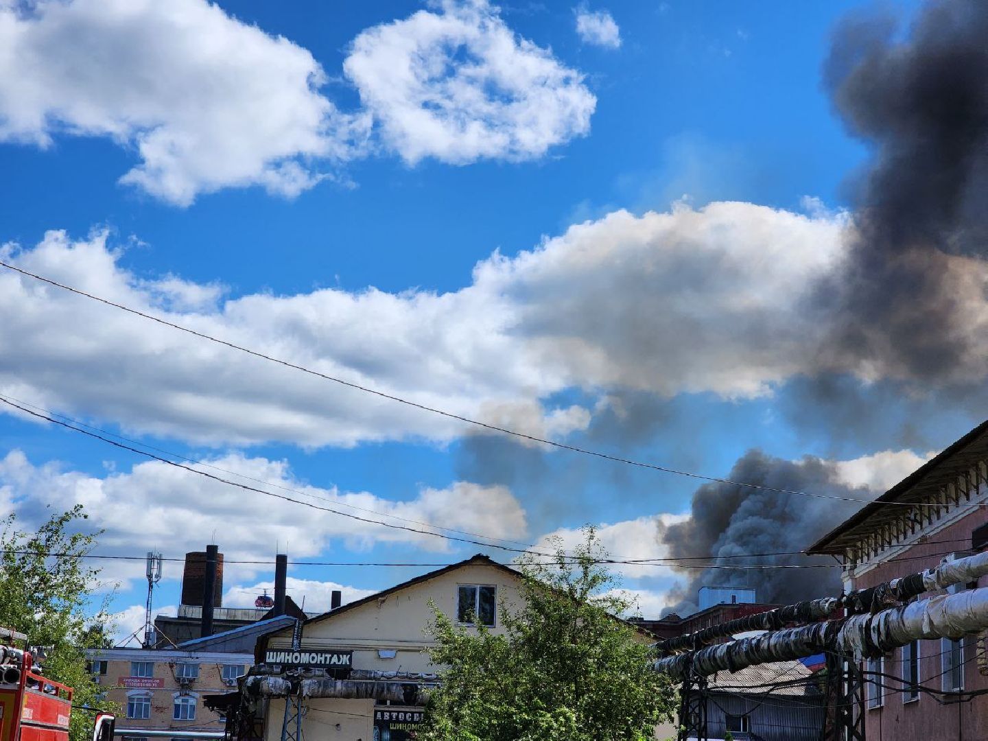 пожар, Ногинск, МЧС, администрация, ЧС