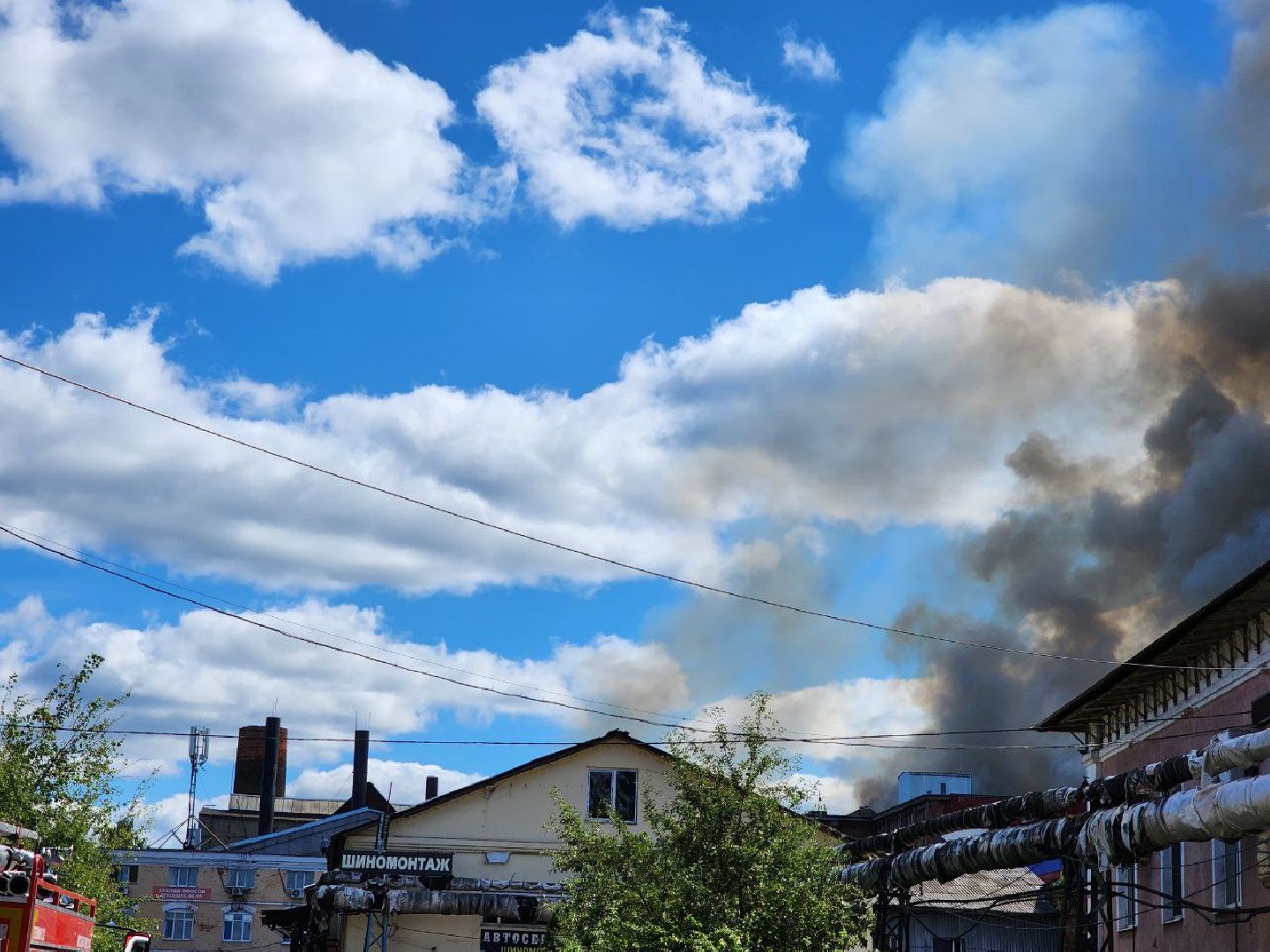 пожар, Ногинск, МЧС, администрация, ЧС