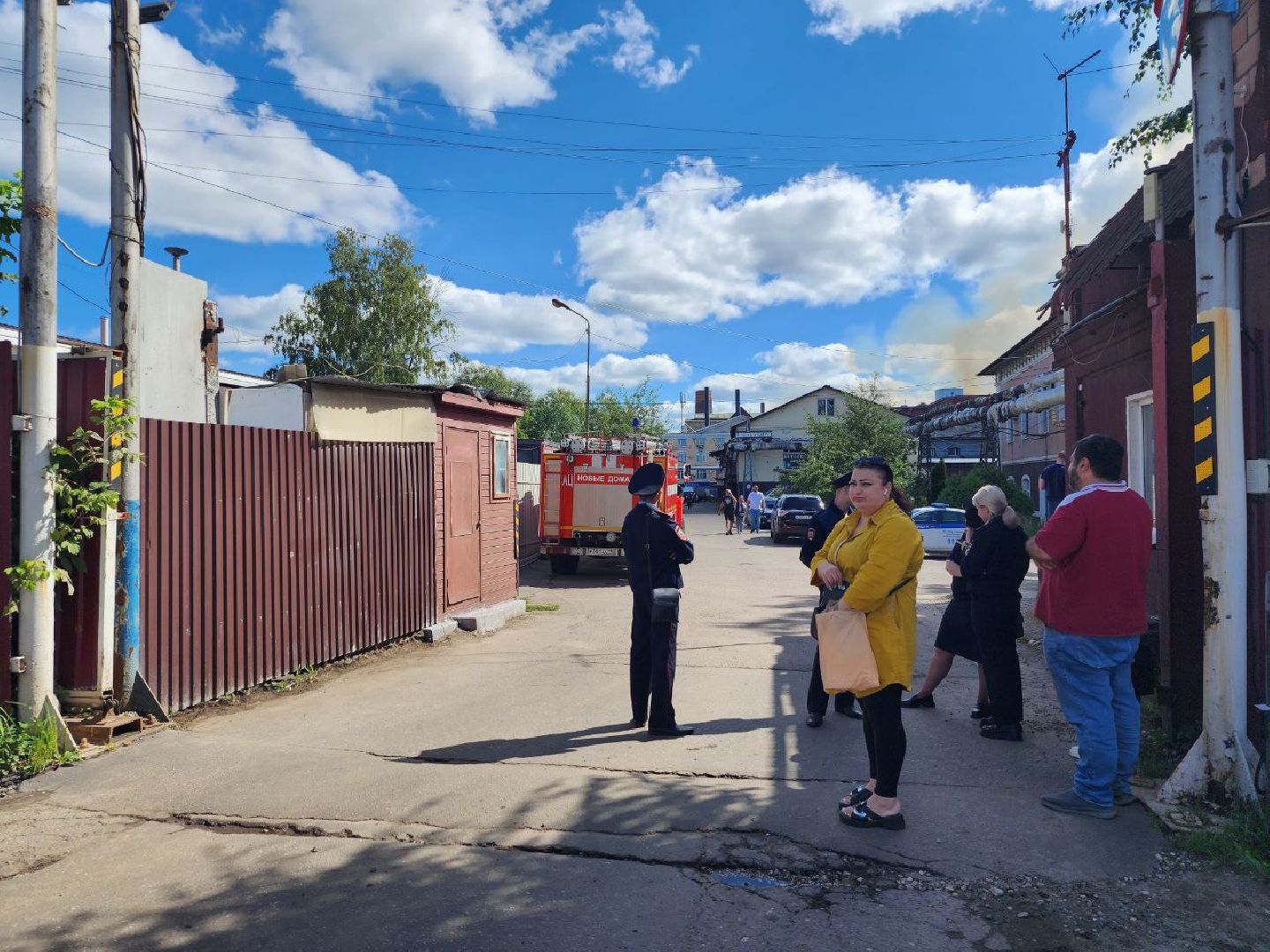 пожар, Ногинск, МЧС, администрация, ЧС