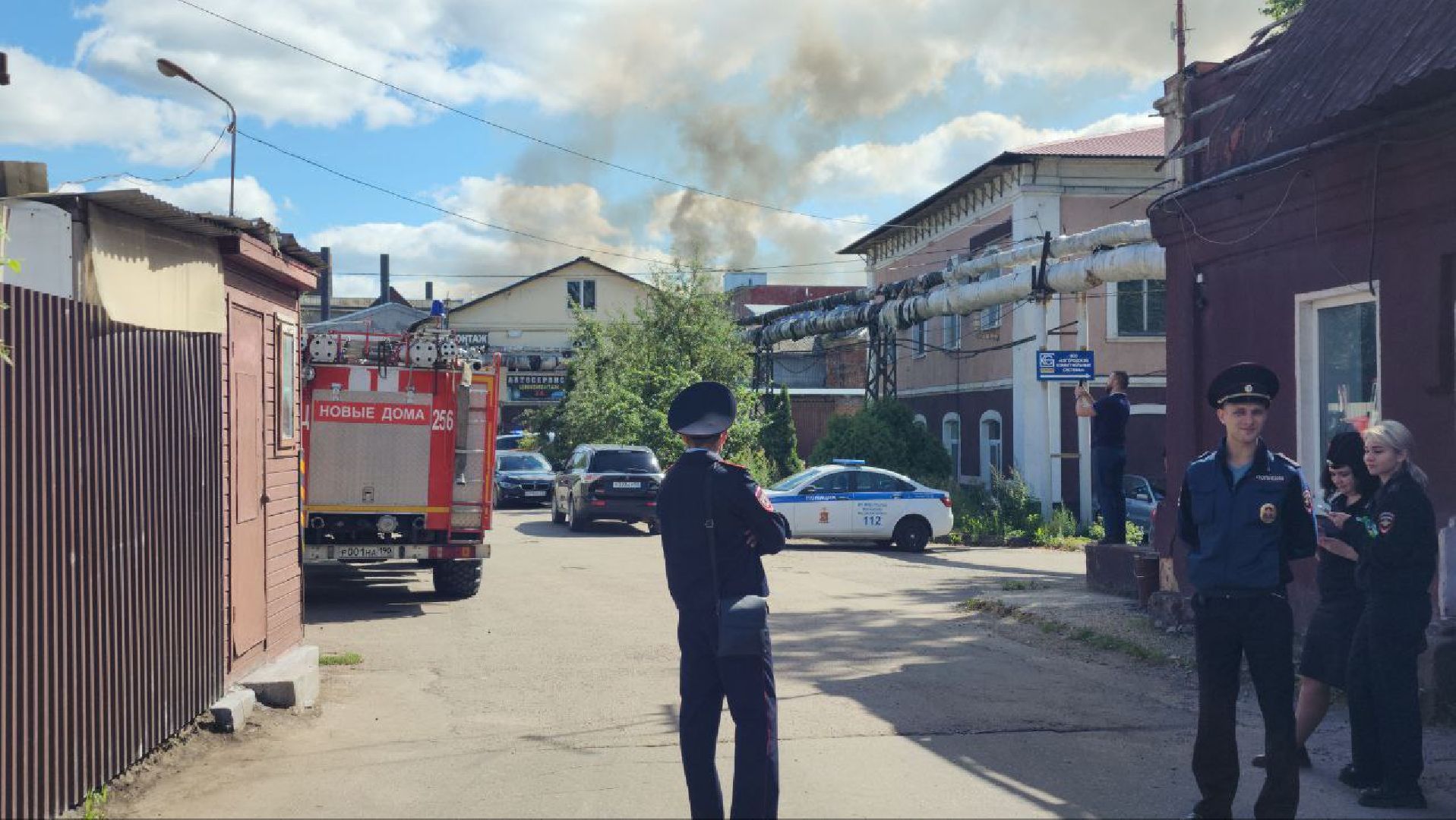 пожар, Ногинск, МЧС, администрация, ЧС