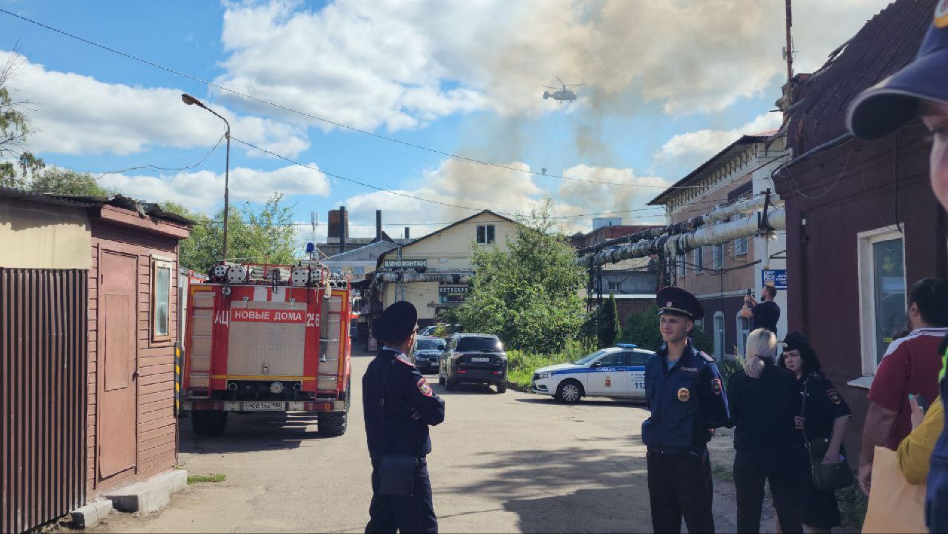пожар, Ногинск, МЧС, администрация, ЧС