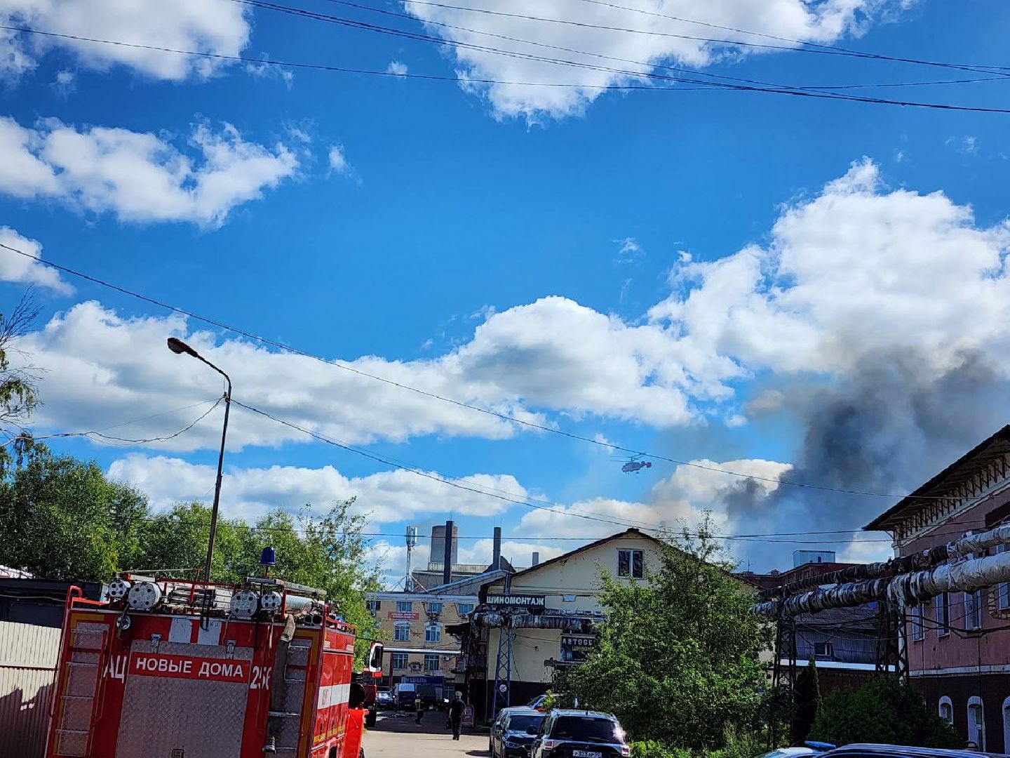 пожар, Ногинск, МЧС, администрация, ЧС