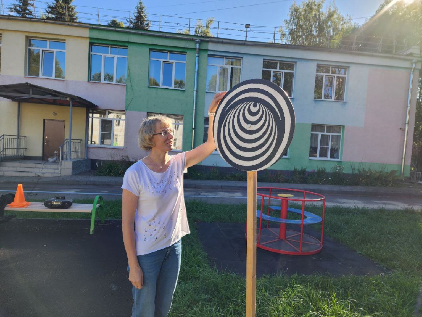 Красноармейск, Пушкинский, дети, воспитатели, тауматроп