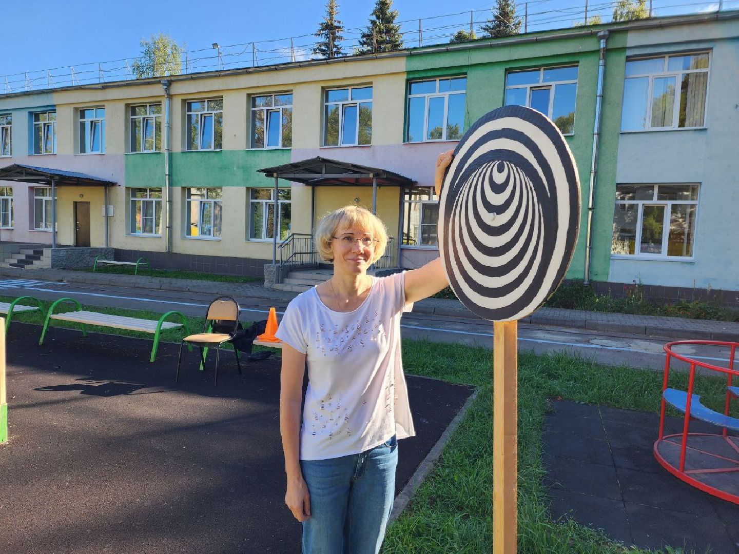 Красноармейск, Пушкинский, дети, воспитатели, тауматроп