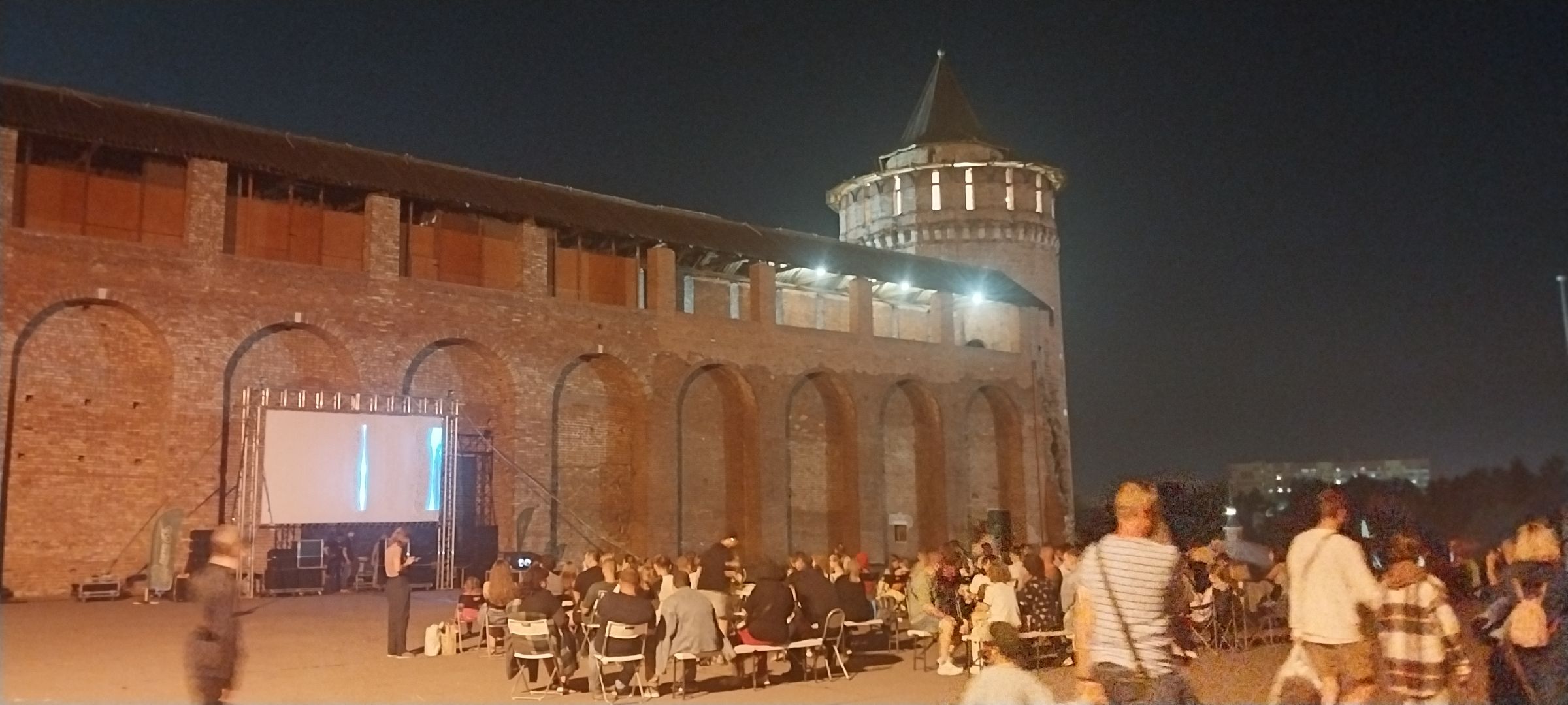 Коломна, культура, кинопоказ, лето в Подмосковье