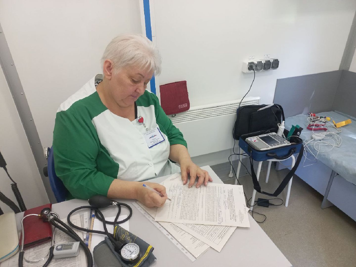 Солнечногорск, поликлиника, врач, пациент, обследование