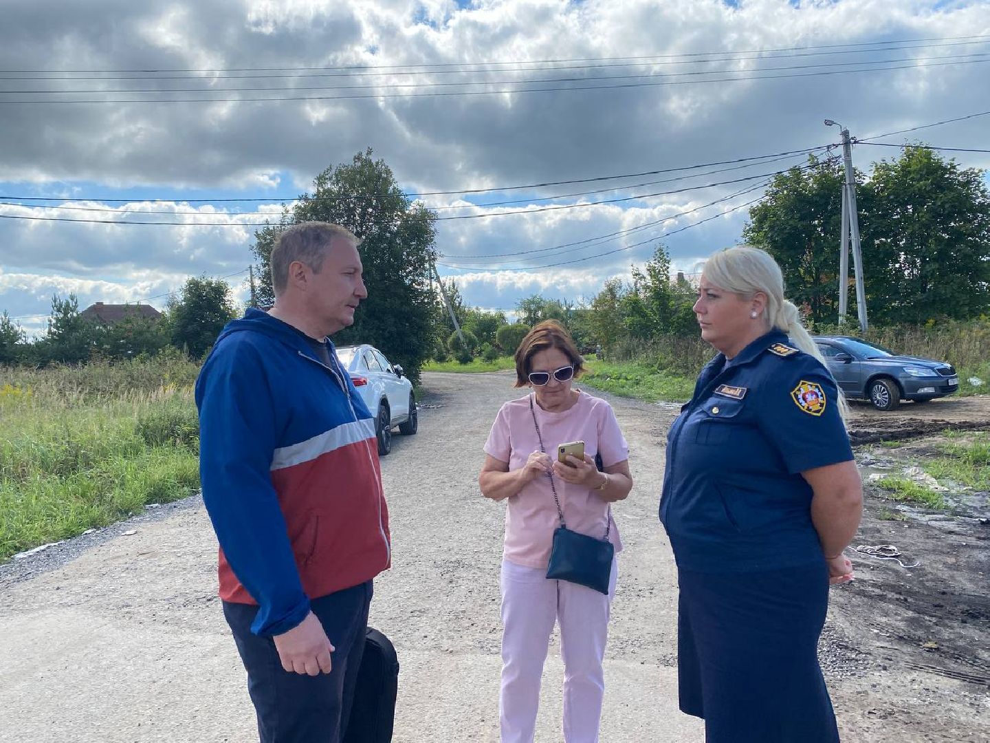 Чехов, ГУСТ, контейнерная площадка, серые возчики, рейд,