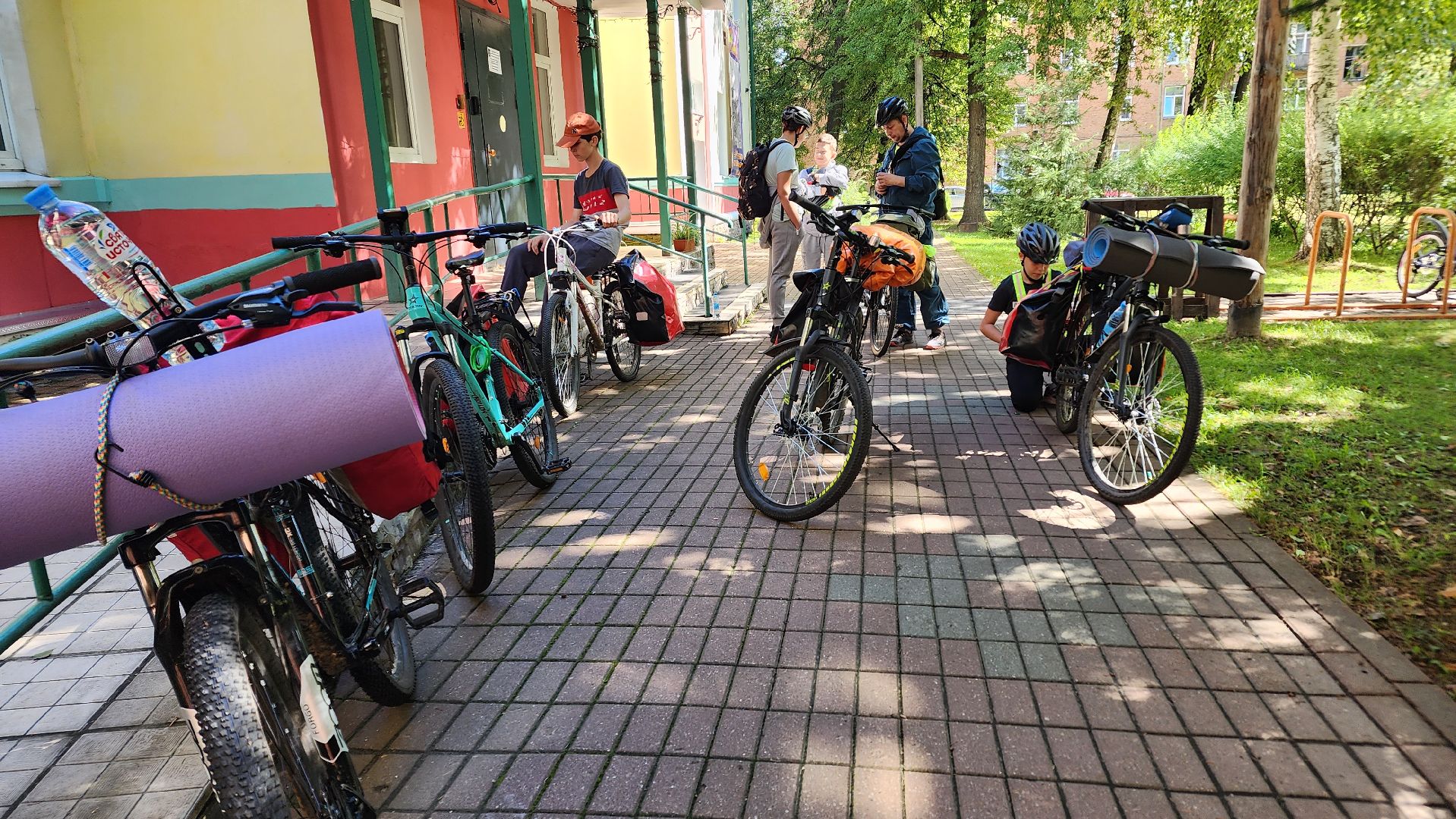 Ступино, дэц островок, велотуризм, спорт подмосковья,